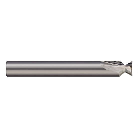 Picture of Harvey Tool 23835 .362 D x 48 DEG IncL CarbideDovetail, 2 FLDove Tail Carbide Uncoated Single End Dove Tail
